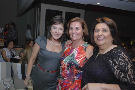 Grace Calumby, Edilene Brandão e Madalena Lopes Pontes