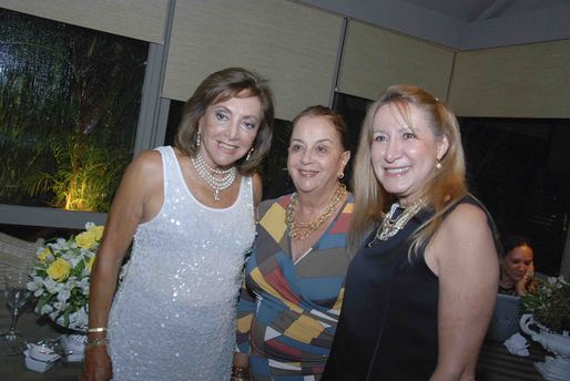 Margarida Luz, Etel Mottin e Silvia Najar