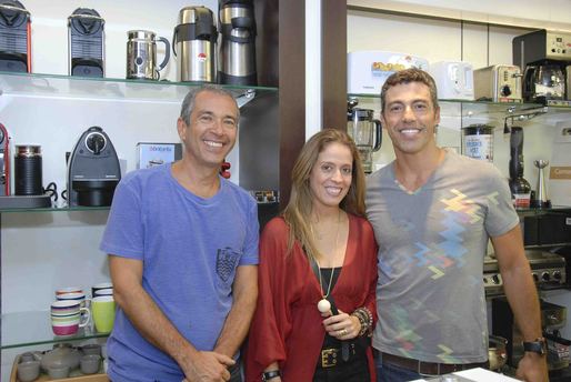 João Telles, Paula Almendra e Nilton Brittes