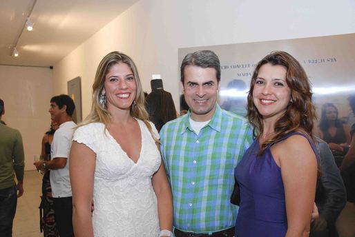 Flávia Ribeiro, Fernando Jammuzzi e Patrícia Duarte