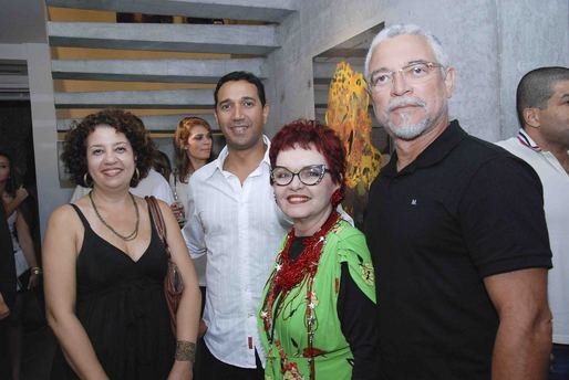 Márcia Moreira, Ricardo Carillo, Marlene Galvão e Jorge Augusto