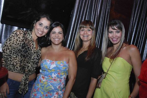 Lorena Araújo, Mônica Carvalho, Milena Costa e Sinara Chaves