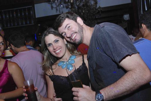 Márcio Espanha e Ligia Mello