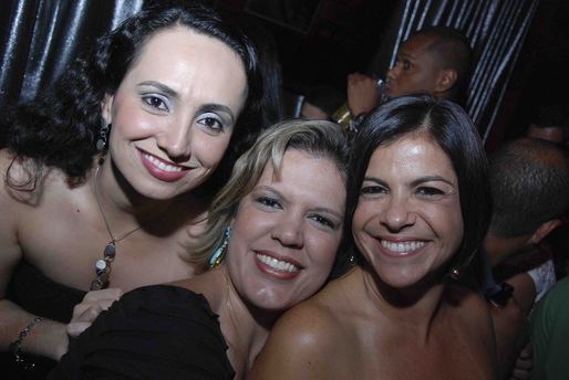 Milena Costa, Deyla Vilela e Mônica Carvalho