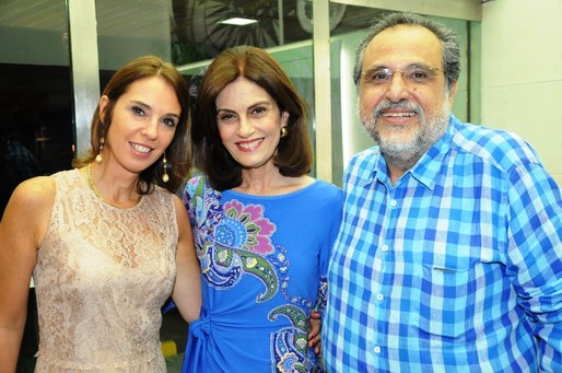 Esther Schattan, Cristina Calumby e Luiz Humberto Carvalho