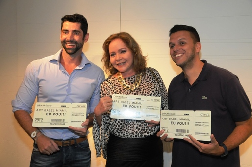 Paulo Andrade, Eliane Kruschevsky e Thiago Manarelli