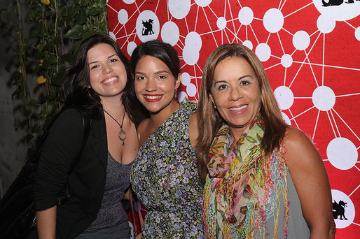 Juliana Galvao, Alana Camara e Silvia Gladys