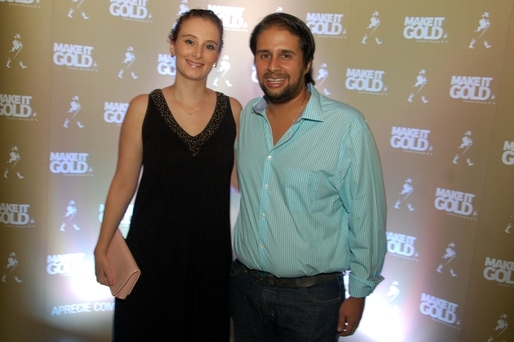 Adriano Guedes e Olivia Brandi