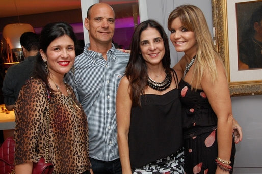 Anna Paula Passos, Marcelo Snoeck, Carla Ferner e Priscilla Mendonça