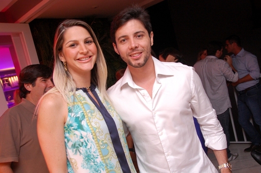 Caroline Brasileiro e Francis Sampaio