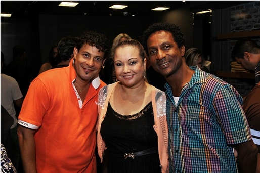 Edu Casanova, Sandra Magalhaes e Luis Miranda