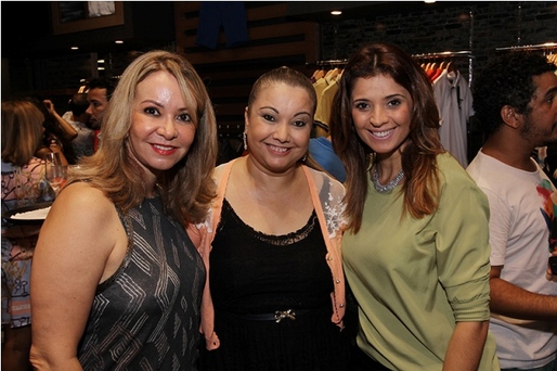 Helena Araujo, Sandra Magalahes e Berenice Borba