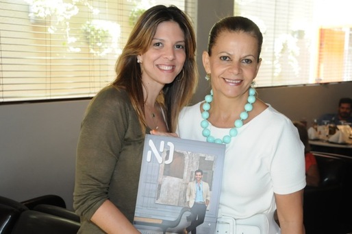 Eva Pena Cal e Rosângela Meira