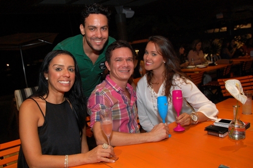 Ana Carolina Oliveira, Samuel Silva Neto, Paula Auster e Eduardo Bento