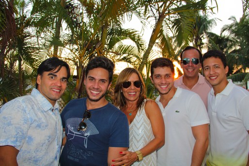 Alexandre Mendes, Fabio Evangelista, Sylvia Gladys, José Augusto, Vinicius Teixeira e Valdinei Almeida