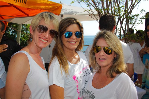 Claudia Gama, Priscila Mendonça e Tatiana Trizan