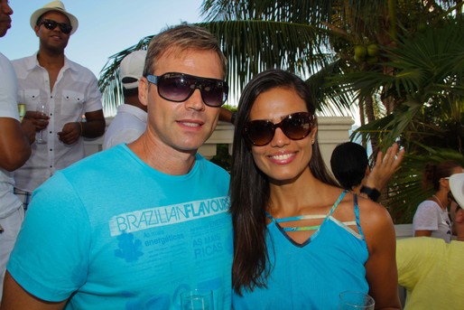 Thomas Daubermann e Priscila Lopes