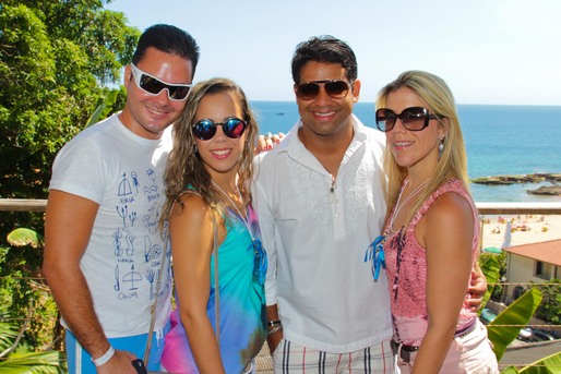 Tiago Pinho, Cau Castro, Marcos Rolim e Melissa Weber