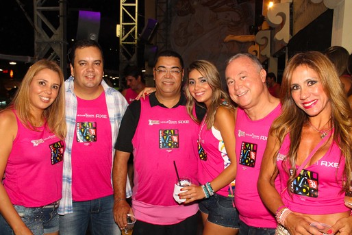 Luciana Nascimento, elmar Nascimento, Ademir Ismerin, Si Ismerin, Paulo Azi e Iris Azi