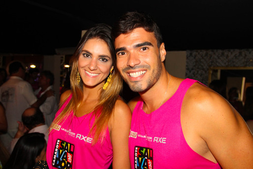 Ruy Bisneto e Aline Barradas