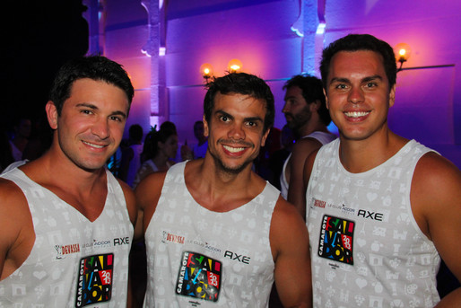 Munir Khayat, Matheus Alves e Leonardo Werneck