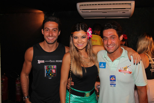 Leo gaban, Amanda e Luis Gaban