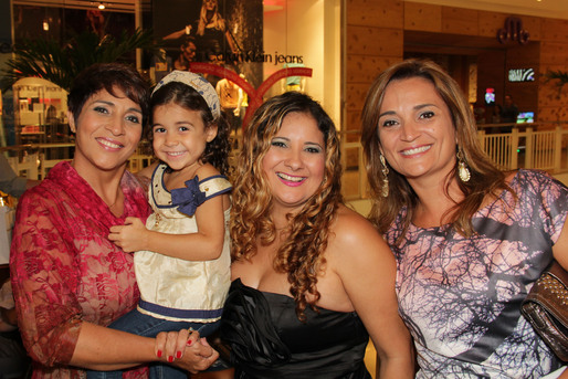 Dina Rachid, Duda Rachid, Kaka Bulhosa e Fabiana Candini