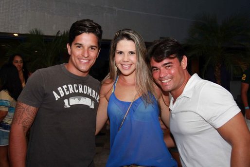 Léo Araújo, Paty Adami e Rafael Barreiro