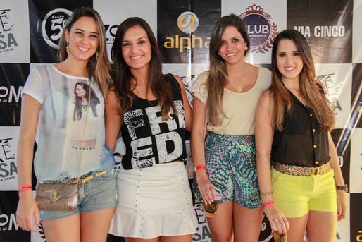 Paula Zarife, Gabriela Mendes, Vanessa Romano e Larissa Fonseca