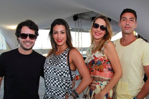 Pedro Valente, gabriela Prachedes, Nathalia Sena e Luiz Marcelo