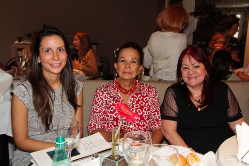 Camila Meccia, Maria Helena Mendonça, Julinde Janete do M. Brito, Cristiane Carneiro e Ivonete Andrade