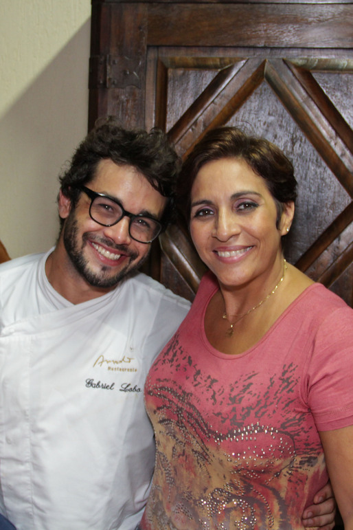 Gabriel Lobo e Dina Rachid