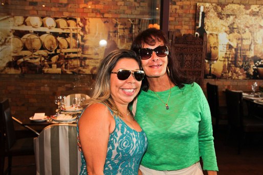 Juju Luz e Angela Goes