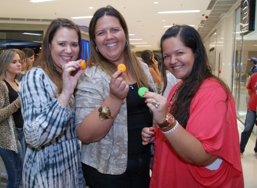 Adriana Barreto, Cris Montenegro e Barbara Hamaji