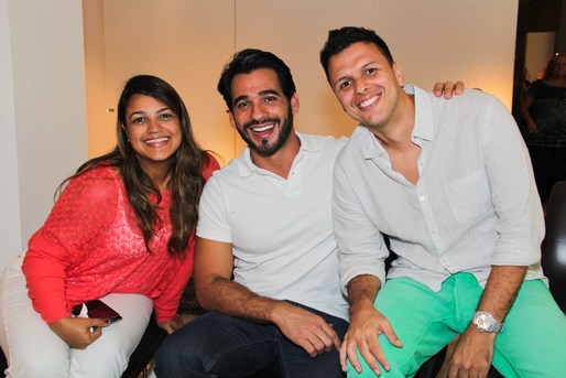 Ana Paula Guimarães, Marlon Gama e Thiago Manareli