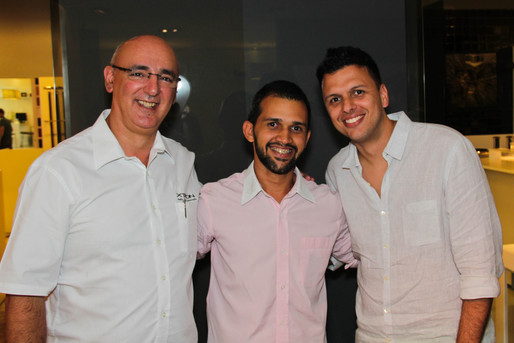 Marcos Gali, Thiago Silva e Thiago Manareli