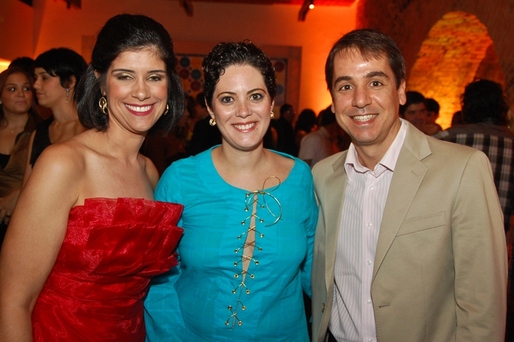 Janaína Santana, Lívia Diamantino e Leonardo Cesar