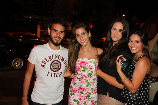 Manuel Alvarez, Priscila Berenguer, Jamille Carvalho e Karoline Andrade