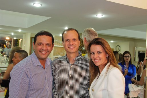 Rogerio Meneses, Wagner Paiva e Patricia Paiva