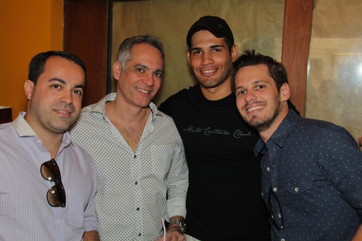 Ginno Larry, Fabricio Falcão, Marcus Reis e Rodrigo Penha