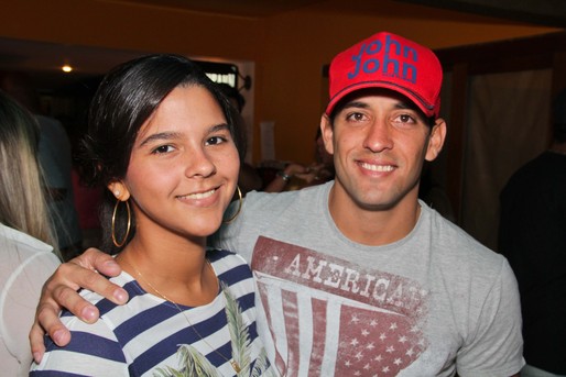 Marcela Mendoça e Murilo Neves