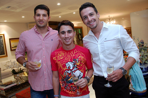Daniel Torres, Tamyr Mota e Ramon Andrade