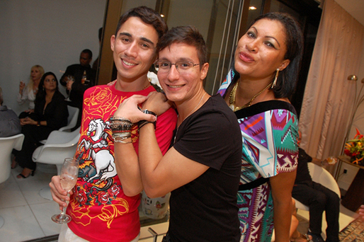 Tamyr Mota, Mion Filho e Marta Goes