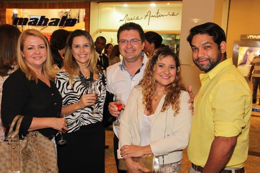 Catia Bacellar, Bianca Borges, Luiz Carlos Cardoso, Kaka Bulhosa e Marcos Rolim