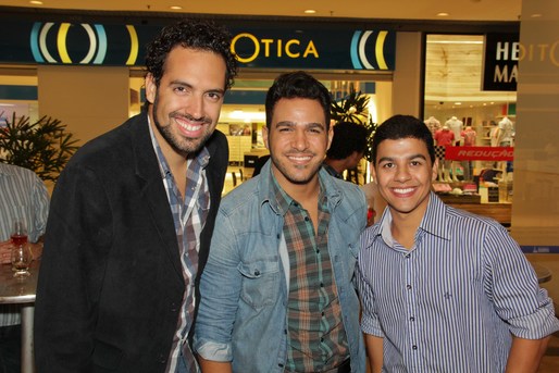 Roberto Neto, Hugo Ribeiro e Danilo Lopes
