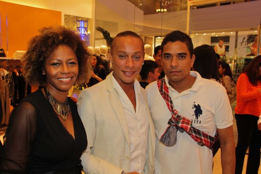 Edvania Carvalho, Lyu Arisson e Franklin Rocha