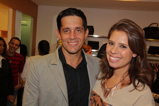 Marcones Ribeiro e Camila Marinho