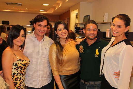 Vanessa Miniqueli, Marcelo Sanches, juliana Tavares, Leonardo Assis e Viviane Tavares