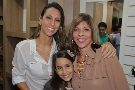 Eugenia, Ivana e Amanda Meira