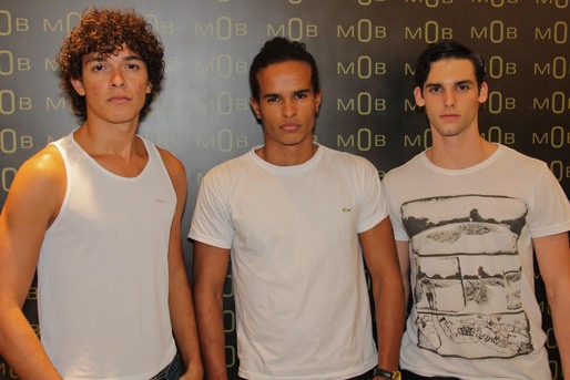 Arthur Fraser, Deivid Alves e Cassiano Lucena